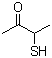 structure of CAS# 40789-98-8, 3-Mercapto-2-butanone;2-Mercapto-3-butanone