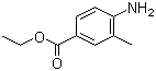 4-氨基-3-甲基苯甲酸乙酯分子结构 (CAS 40800-65-5)