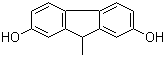 2,7-Dihydroxy-9-methylfluorene molecular structure (CAS 408336-09-4)