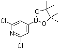 2,6-Dichloropyridine-4-boronic acid pinacol ester molecular structure (CAS 408492-27-3)
