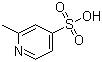 2-甲基吡啶-4-磺酸分子结构 (CAS 408533-46-0)