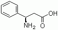(S)-3-氨基-3-苯基丙酸分子结构 (CAS 40856-44-8)