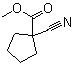 structure of CAS# 40862-12-2, Methyl 1-cyanocyclopentanecarboxylate