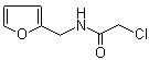 2-氯-N-呋喃甲基乙酰胺分子结构 (CAS 40914-13-4)