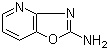 恶唑并[4,5-b]吡啶-2-胺分子结构 (CAS 40926-66-7)