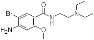 溴必利分子结构 (CAS 4093-35-0)