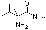 structure of CAS# 40963-14-2, 2-Amino-2,3-dimethylbutyramide;2-Amino-2,3-dimethylbutanamide