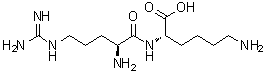 L-Arginyl-L-lysine molecular structure (CAS 40968-46-5)