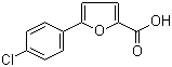 5-(4-Chlorophenyl)-2-furoic acid molecular structure (CAS 41019-45-8)