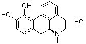 (S)-Apomorphine hydrochloride molecular structure (CAS 41035-30-7)
