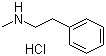 甲基(2-苯基乙基)胺盐酸盐分子结构 (CAS 4104-43-2)