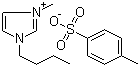 1-丁基-3-甲基咪唑鎓对甲苯磺酸盐分子结构 (CAS 410522-18-8)
