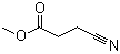 3-氰基丙酸甲酯分子结构 (CAS 4107-62-4)