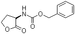 (R)-Benzyl 2-oxotetrahydrofuran-3-ylcarbamate molecular structure (CAS 41088-89-5)