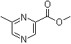 6-Methyl-2-pyrazinecarboxylic acid methyl ester molecular structure (CAS 41110-38-7)