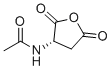 structure of CAS# 41148-79-2, N-[(3S)-2,5-dioxooxolan-3-yl]acetamide;N-Acetyl-L-aspartic acid anhydride