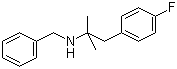 structure of CAS# 4116-02-3, N-Benzyl-1-(4-fluorophenyl)-2-methyl-2-aminopropane;N-Benzyl-1,1-dimethyl-2-(4-fluorophenyl)ethylamine