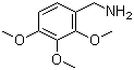 2,3,4-三甲氧基苄胺分子结构 (CAS 41219-16-3)