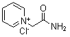 1-(2-氨基-2-氧代乙基)氯化吡啶分子结构 (CAS 41220-29-5)