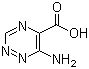 6-Amino-[1,2,4]triazine-5-carboxylic acid molecular structure (CAS 412278-71-8)