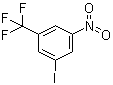 结构式 CAS# 41253-01-4, 1-碘-3-硝基-5-(三氟甲基)苯