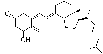 阿法骨化醇分子结构 (CAS 41294-56-8)