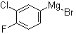 3-Chloro-4-fluorophenylmagnesium bromide molecular structure (CAS 413589-34-1)