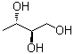 1-脱氧-D-赤藓糖醇分子结构 (CAS 4144-94-9)