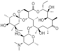 Erythromycin E molecular structure (CAS 41451-91-6)