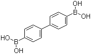 结构式 CAS# 4151-80-8, 4,4'-联苯基二硼酸