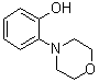structure of CAS# 41536-44-1, 2-(4-Morpholinyl)phenol;2-Morpholin-4-ylphenol; 2-Morpholinophenol; N-(2-Hydroxyphenyl)morpholine; o-Morpholinophenol