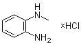 N-Methyl-1,2-benzenediamine hydrochloride molecular structure (CAS 41625-90-5)
