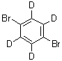 1,4-二溴-2,3,5,6-四氘苯分子结构 (CAS 4165-56-4)