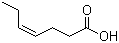 (4Z)-4-Heptenoic acid molecular structure (CAS 41653-95-6)