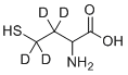 DL-Homocysteine-d4 molecular structure (CAS 416845-90-4)