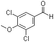 3,5-Dichloro-4-methoxybenzaldehyde molecular structure (CAS 41727-58-6)