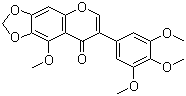 Irisflorentin molecular structure (CAS 41743-73-1)