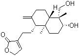 去氧穿心莲内酯分子结构 (CAS 4176-97-0)