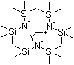 structure of CAS# 41836-28-6, Tris[bis(trimethylsilyl)amido]yttrium;Yttrium bis(trimethylsilyl)amide; Yttrium tris(dimethylsilyl)amide; Yttrium tris[bis(trimethylsilyl)amide]; Yttrium(3+) bis(trimethylsilyl)amide; Yttrium(3+) tris[bis(trimethylsilyl)amide]