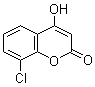 8-氯-4-羟基-2H-1-苯并吡喃-2-酮分子结构 (CAS 41896-06-4)