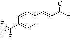 对三氟甲基肉桂醛分子结构 (CAS 41917-83-3)