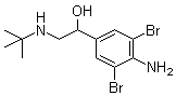 Brombuterol molecular structure (CAS 41937-02-4)