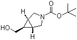 tert-Butyl (1R,5S,6R)-6-(hydroxymethyl)-3-azabicyclo[3.1.0]hexane-3-carboxylate molecular structure (CAS 419572-18-2)