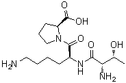 L-Threonyl-L-lysyl-L-proline molecular structure (CAS 41961-56-2)
