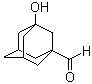 3-Hydroxyadamantane-1-carboxaldehyde molecular structure (CAS 420120-31-6)