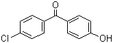 4-氯-4'-羟基二苯甲酮分子结构 (CAS 42019-78-3)