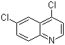 structure of CAS# 4203-18-3, 4,6-Dichloroquinoline