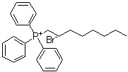 Octyltriphenylphosphonium bromide molecular structure (CAS 42036-78-2)