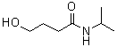 4-Hydroxy-N-(1-methylethyl)butanamide molecular structure (CAS 42042-66-0)