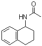 1-Acetylamino-1,2,3,4-tetrahydronaphthalene molecular structure (CAS 42071-43-2)